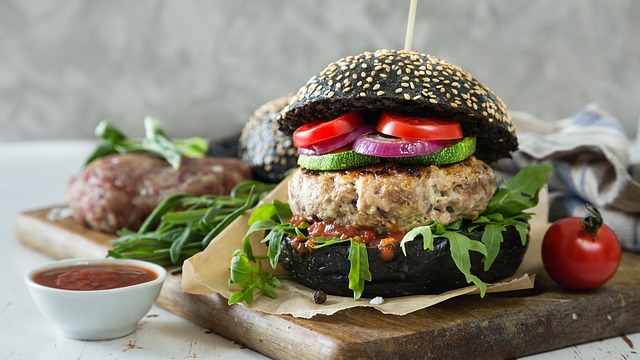 veganský burger